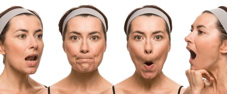 как подтянуть овал лица упражнениями 