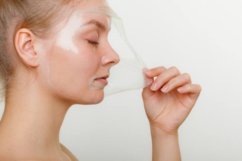 желатиновые маски для лица с разными компонентами