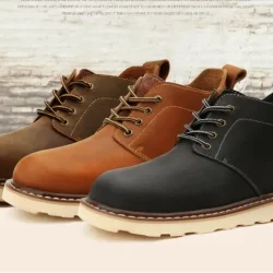 Зимние мужские ботинки: как выбрать идеальную пару для холодов