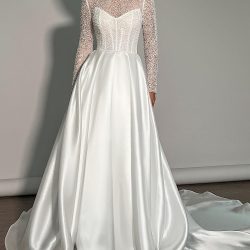 Как выбрать свадебное платье для венчания в церкви: гармония красоты и духовности