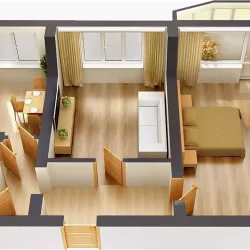 Простор и уют: почему стоит купить двухкомнатную квартиру