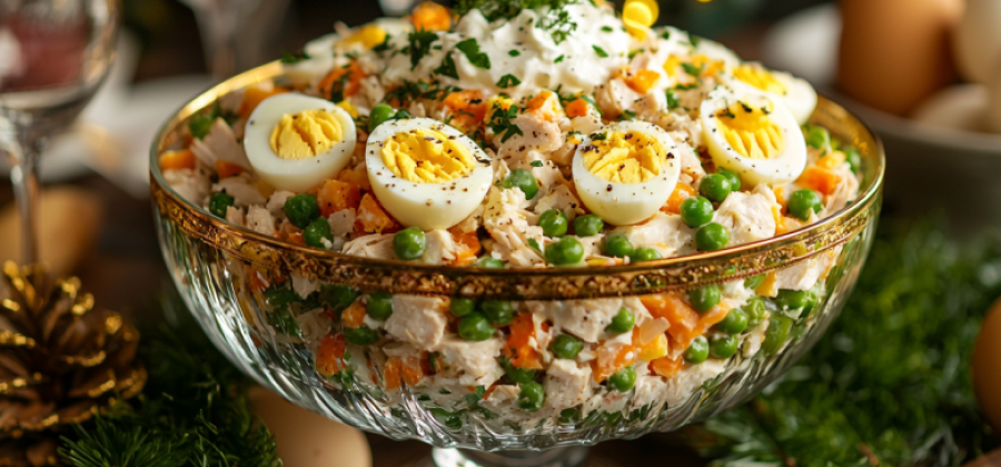 Диетолог поделилась рецептом полезного варианта оливье