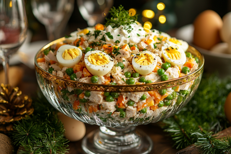 Диетолог поделилась рецептом полезного варианта оливье