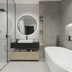 Как выбрать керамическую плитку для ванной: практичные советы и идеи