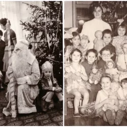 «Мишенька на ёлке в яслях». Посмотрите новогодние фото советских детей