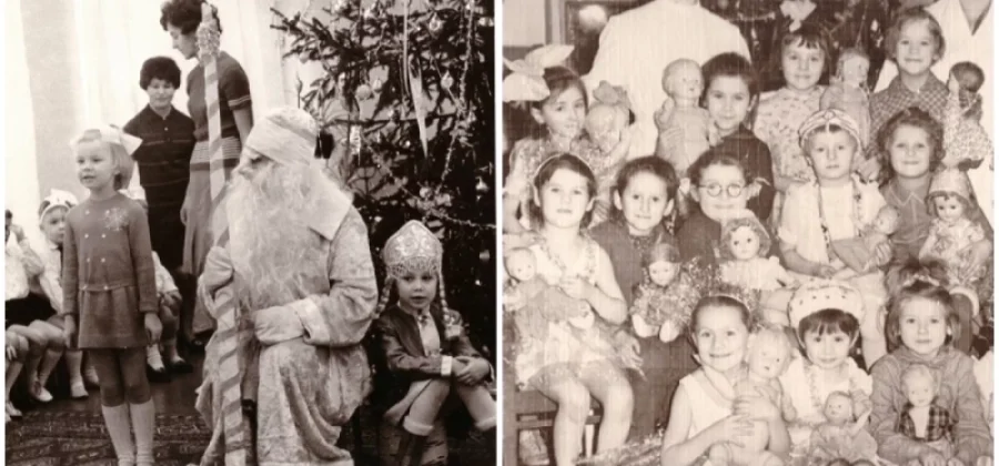 «Мишенька на ёлке в яслях». Посмотрите новогодние фото советских детей