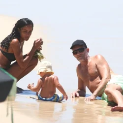 Первое фото долгожданного сына Венсана Касселя — весь в мать-модель!