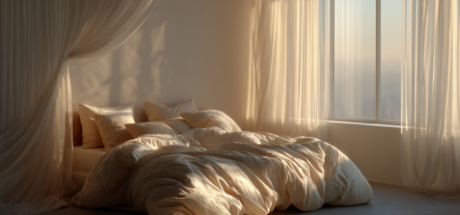 Тишина интерьера: как текстиль снижает визуальный шум в спальне