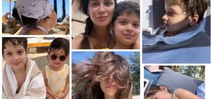 Джентльмен и хохотушка. Куркова показала подросших детей