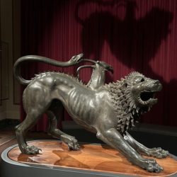 «Химеру из Ареццо» впервые представили в отдельном зале с обновленной подсветкой