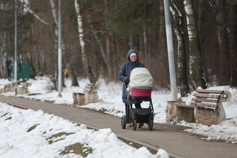 Педиатр назвал идеальную длительность прогулки в мороз с младенцами