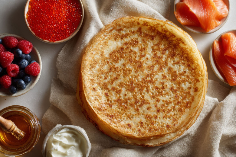 Диетолог предупредила о последствиях переедания блинов