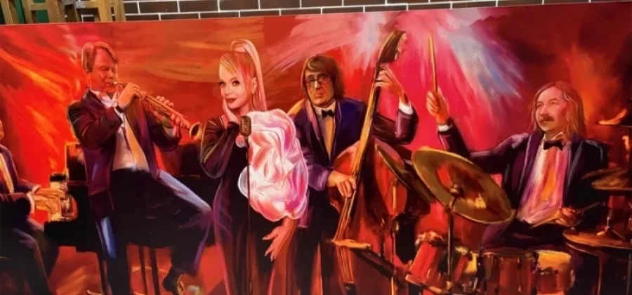 Картины, диваны и пустота. Aif.ru попал в закрытый джаз-клуб Долиной