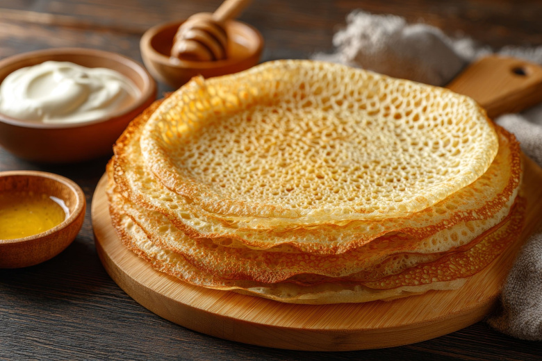 Нутрициолог рассказала, как снизить вред от блинов на Масленицу