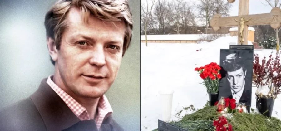 Внучка принесла гвоздики. Как выглядит могила Стриженова в годовщину смерти