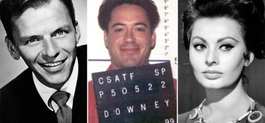 Синатра, Софи Лорен и Дауни-младший. Звезды кино, побывавшие за решеткой