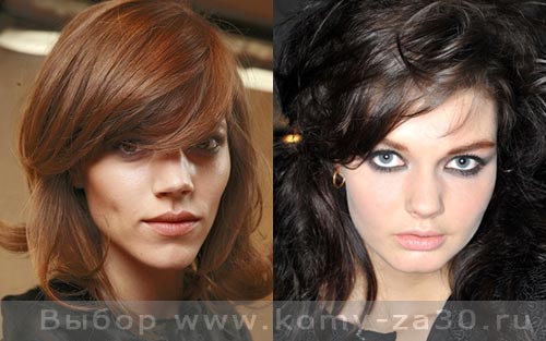 модные челки 2010, модные челки