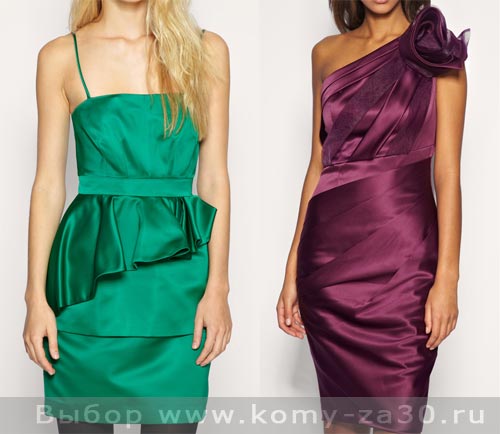 Платье свидетельницы на свадьбе